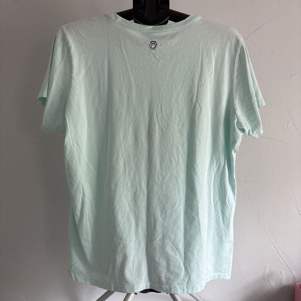 Life Is Good Womens Vintage Yoga Jackie Mint Green Graphic T-Shirt Size XL - Picture 4 of 7